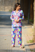 Purple Art Pj Set