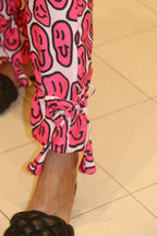 Pink Smiley Co-Ord Set