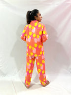 Orange Cocktail PJ Set