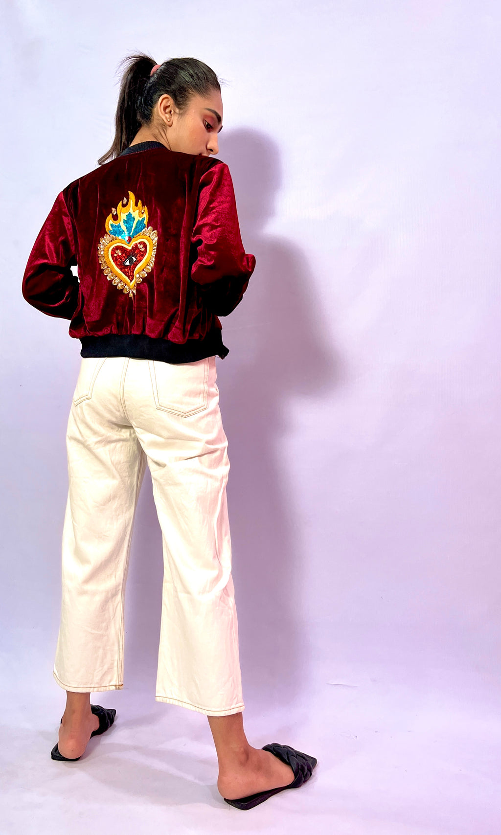 Burnt Eye Bomber Jacket