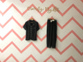 Black Polka Dots Pj Set - Comfy Nights