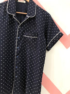 Blue Polka Pj Set - Comfy Nights