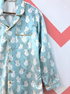Blue Snow PJ Set - Comfy Nights