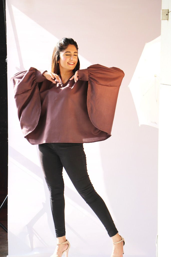 Bora Bora Top (Chocolate Silk) - Comfy Nights