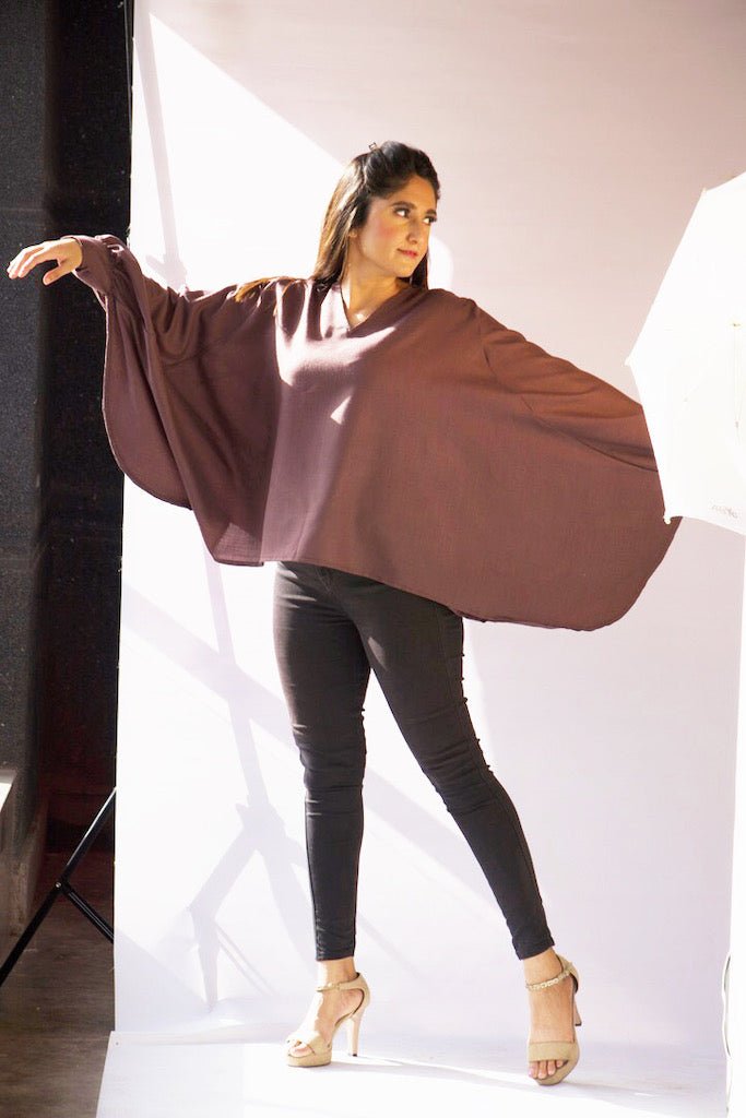 Bora Bora Top (Chocolate Silk) - Comfy Nights