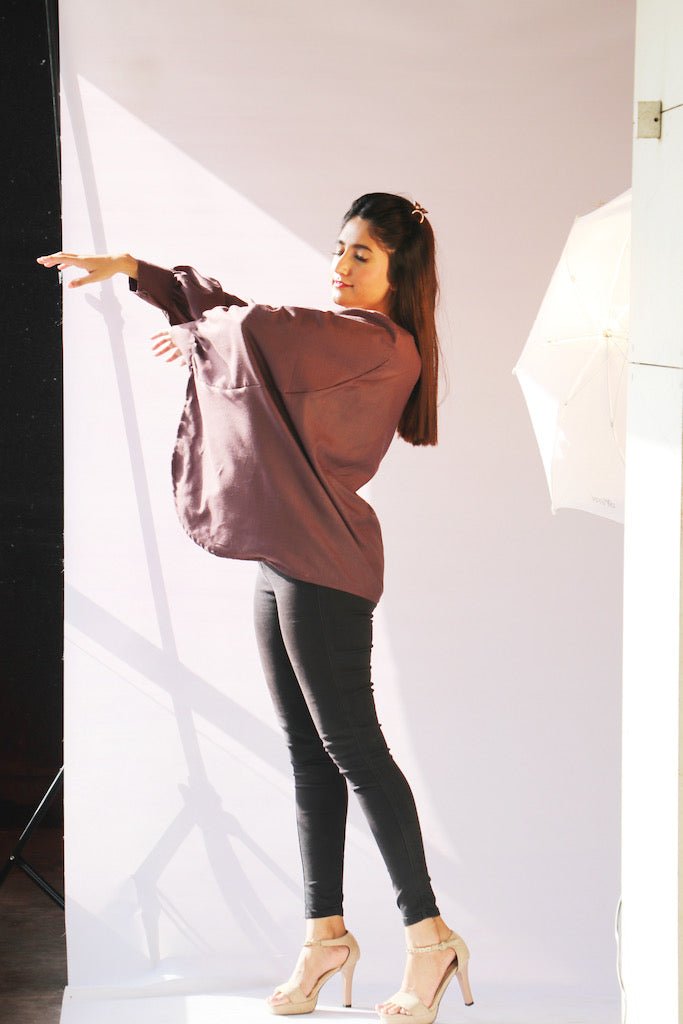 Bora Bora Top (Chocolate Silk) - Comfy Nights