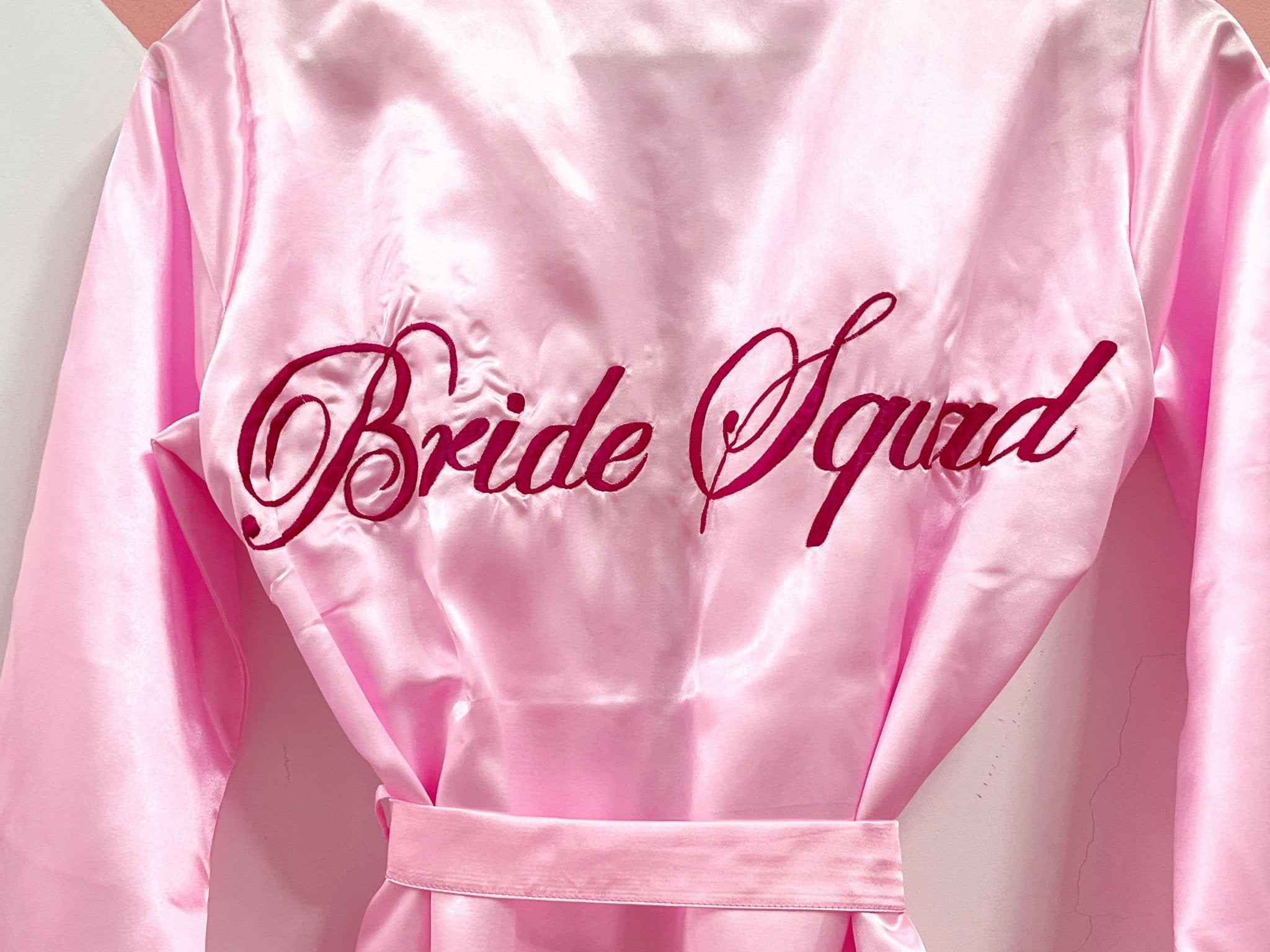 Bride Squad Robe | Prepaid Orders Only - Comfy Nights