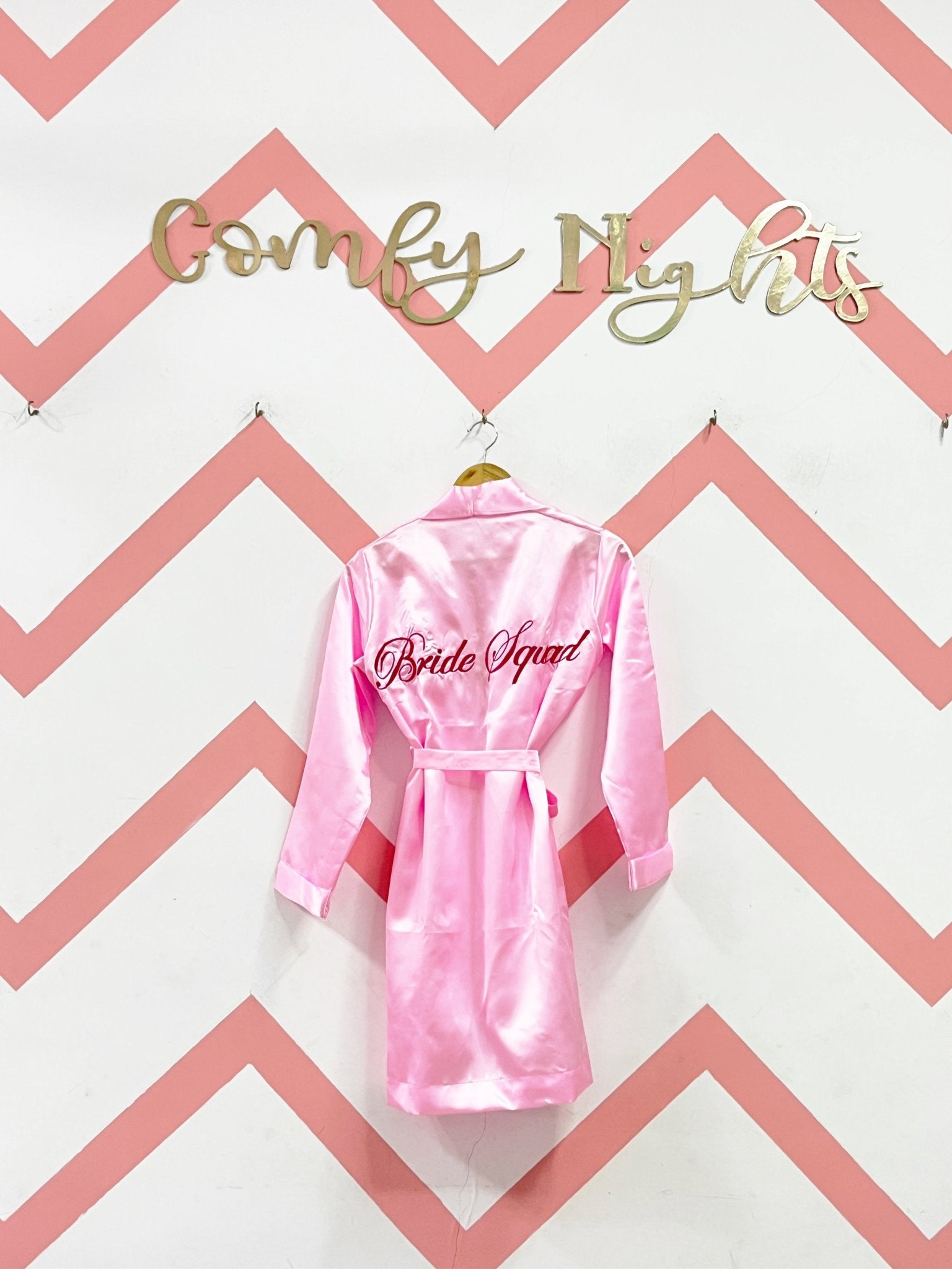 Bride Squad Robe | Prepaid Orders Only - Comfy Nights