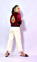 Burnt Eye Bomber Jacket - Comfy Nights