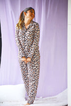 Cheetah Pj Set - Comfy Nights