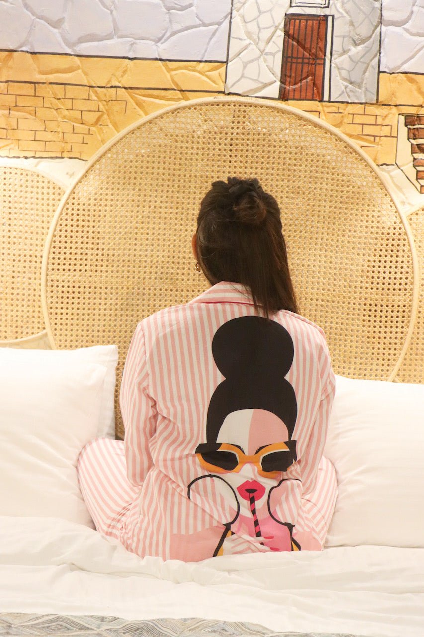 Chilling Honey Pj Set - Comfy Nights