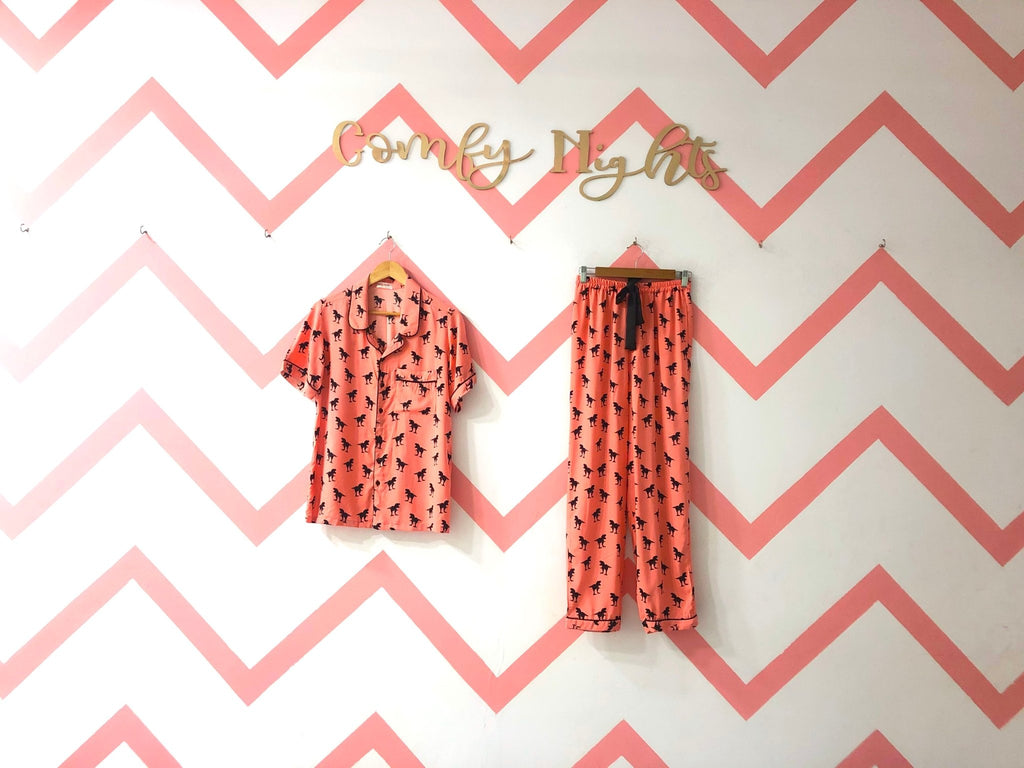 Dinosaur Pj Set - Comfy Nights