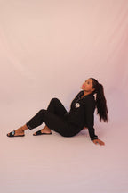 Evil Eye Patch Pj Set (Black Edition) - Comfy Nights