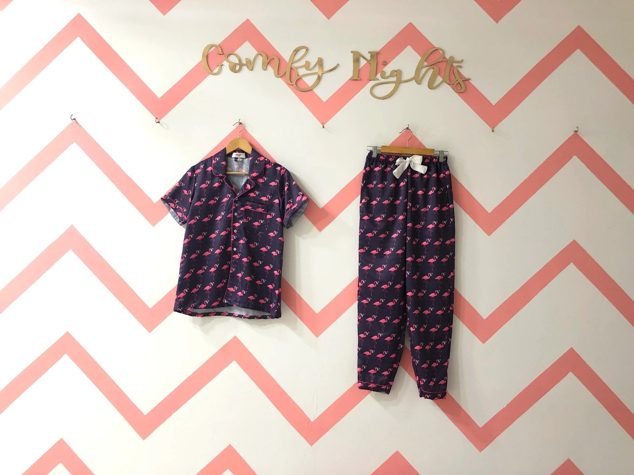 Flamingo Pj Set - Comfy Nights