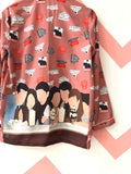 Friends Pj Set (Brown Edition) - Comfy Nights