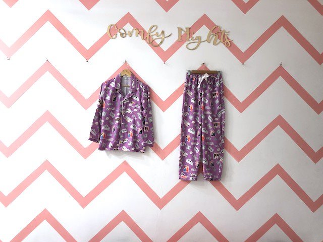Gossip Girl Pj Set (Women) - Comfy Nights