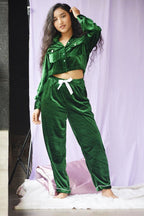 Green Co-Ord Set - Comfy Nights