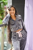 Grey Co-Ord Set - Comfy Nights
