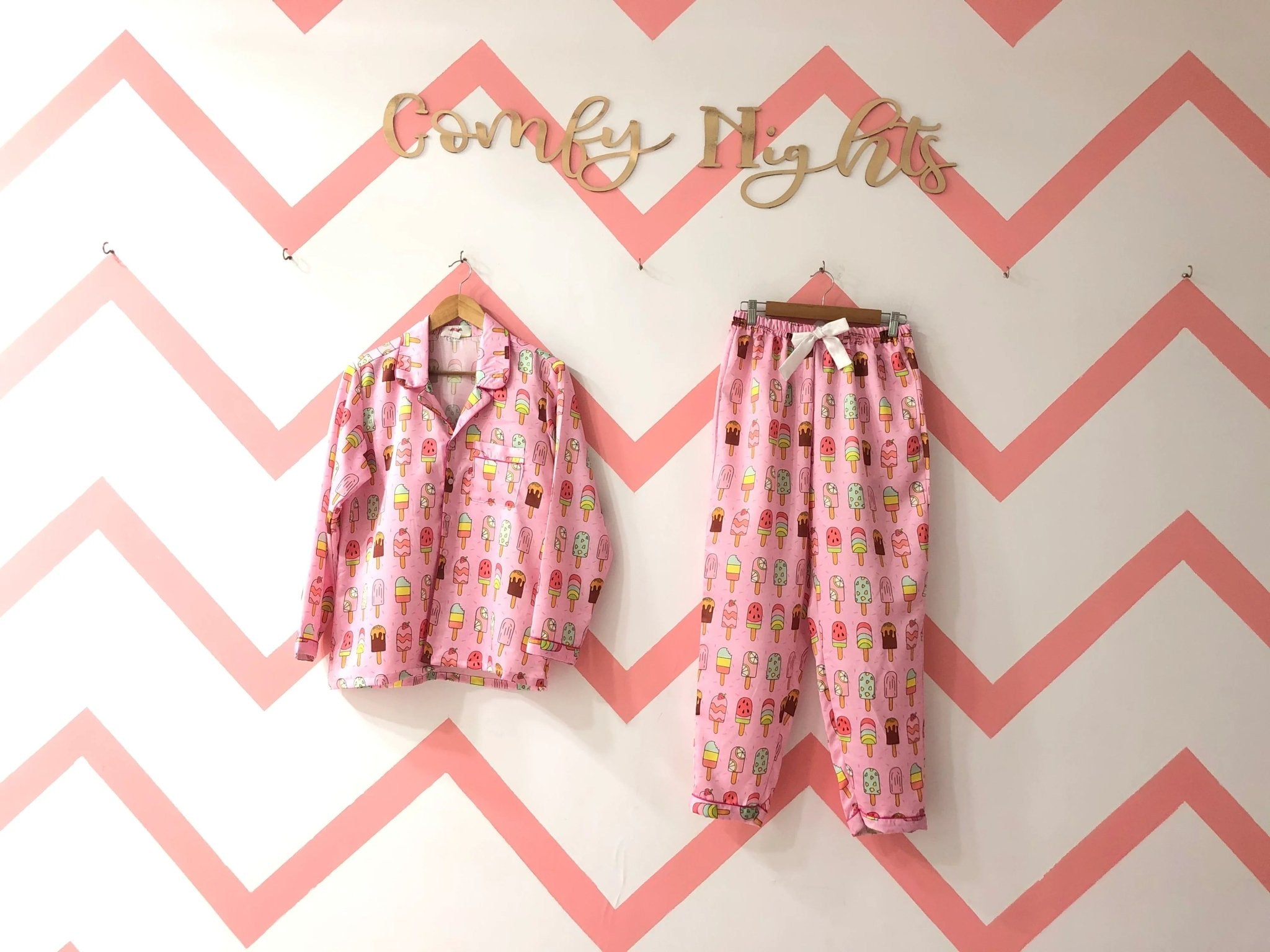 Ice Cream Pj Set - Comfy Nights