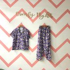 Lilac Flowers Pj Set - Comfy Nights