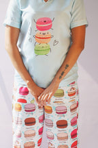 Macaroons Tee + Pj Set - Comfy Nights