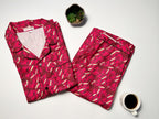 Magenta Dollars Pj Set - Comfy Nights