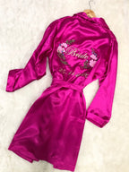 Magenta Personalise Robe | Prepaid Orders Only - Comfy Nights