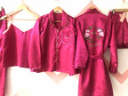 Magenta Pink / Rose Gold 5 Pieces Hamper for Bride | Prepaid Orders Only - Comfy Nights