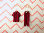 Maroon Polka Pj Set - Comfy Nights