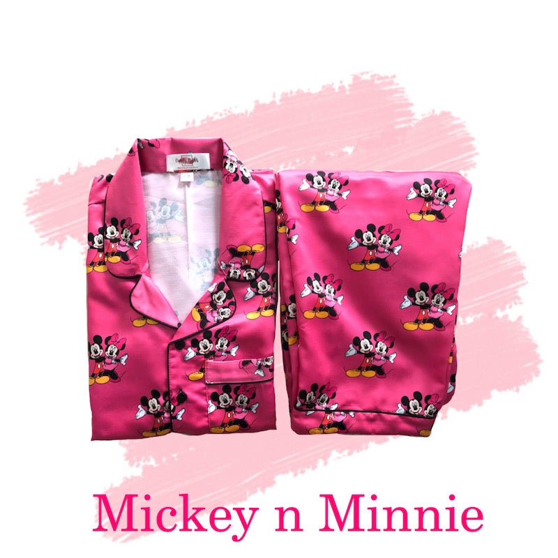 Mickey and Minnie Pj Set (Women) - Comfy Nights