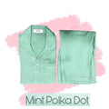 Mint Polka Pj - Comfy Nights