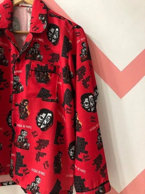 Money Heist Pj Set - Comfy Nights