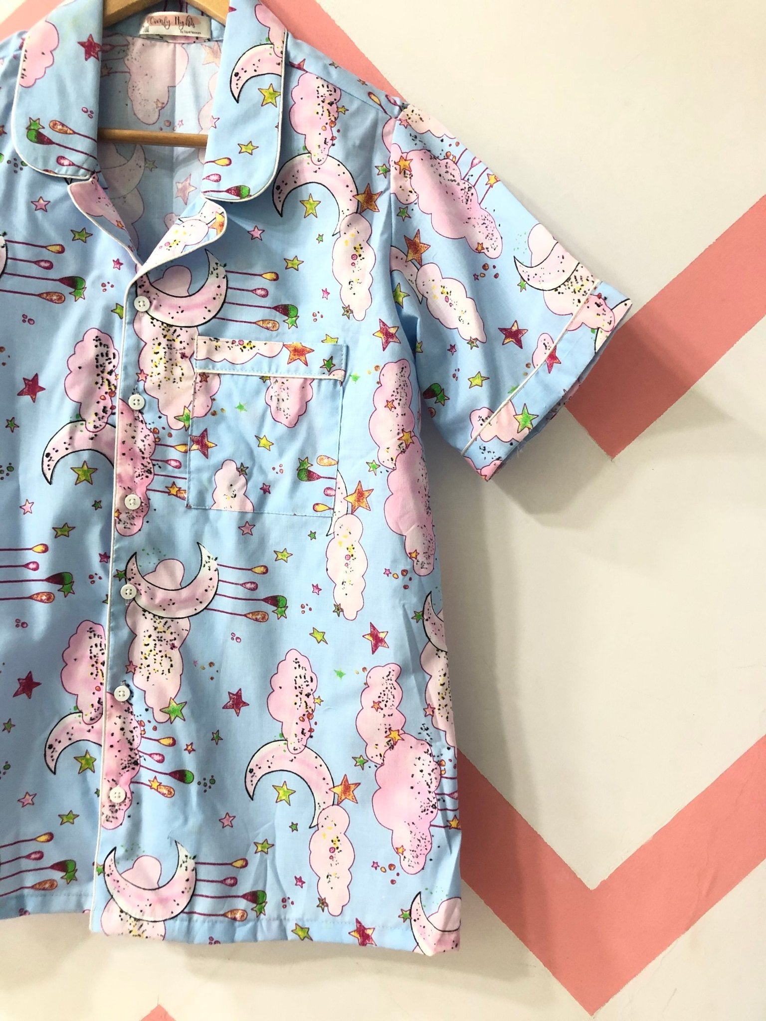 Moon and Stars Pj Set - Comfy Nights