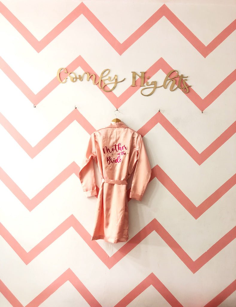 Mother of the Bride Robe | Prepaid Orders Only - Comfy Nights