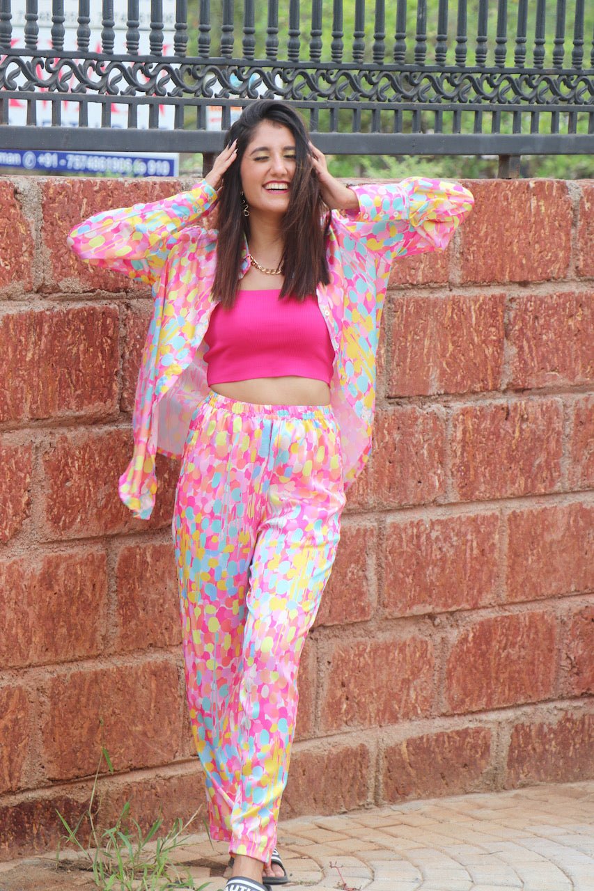 Multi Splash Co-Ord Set - Comfy Nights