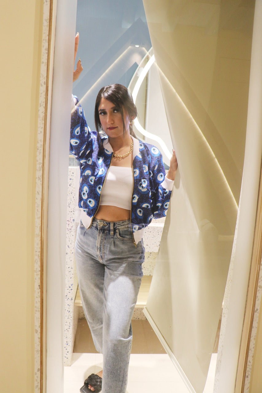 Nazar Na Lage Bomber Jacket - Comfy Nights