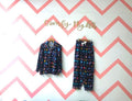 Neon Lights Pj Set - Comfy Nights