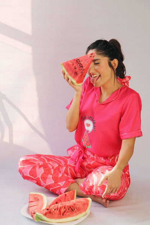 One in a Melon Tee + Pj Set - Comfy Nights