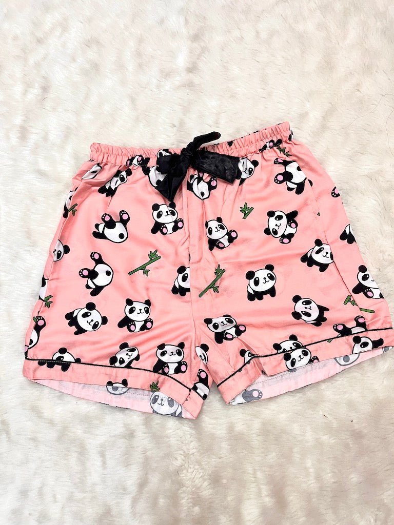 Panda Shorts - Comfy Nights