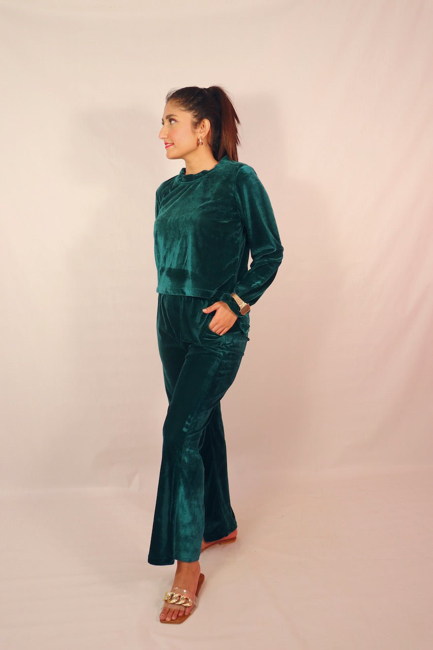 Paraiso Tee + Wide Leg Pant Set - Comfy Nights