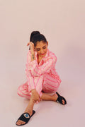 Pastel Pink Pj Set - Comfy Nights