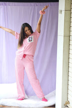 Peach Patch Pj Set - Comfy Nights