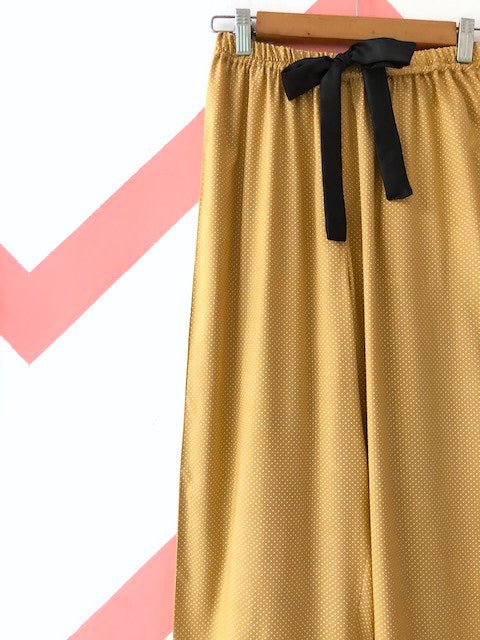 Peanut Polka Dots Pj Set (NO LACE ON POCKET) - Comfy Nights