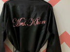 Personalise Satin Robe + Camisole + Shorts | Prepaid Orders Only - Comfy Nights