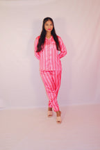 Pink Bubble Pj Set - Comfy Nights