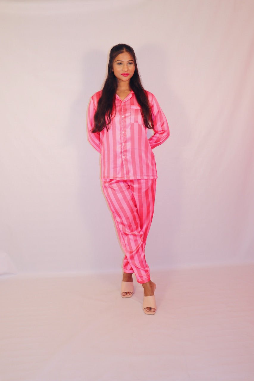 Pink Bubble Pj Set - Comfy Nights