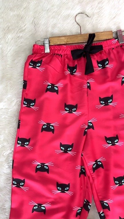Pink Cat Pyjama - Comfy Nights