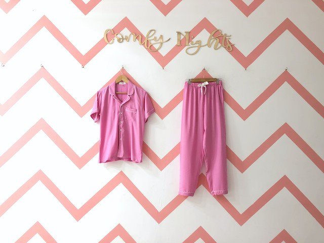 Pink Polka Dots Pj Set - Comfy Nights