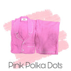 Pink Polka Dots Pj Set - Comfy Nights