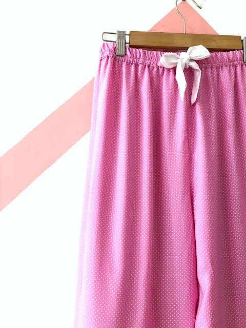 Pink Polka Dots Pj Set - Comfy Nights